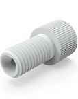 Color-Coded Polyacetal Nuts for Flangeless 1/4-28 Connections for 1/16" OD Tubing