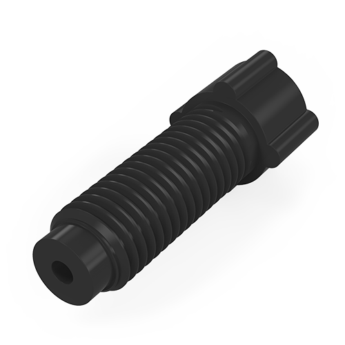 Color-Coded Fingertight Extra Long Nuts for Flanged 1/4-28 Connections ...