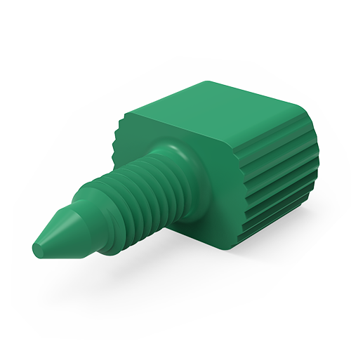 Custom Logo Nylon Column Endstopper Plugs - 10-32