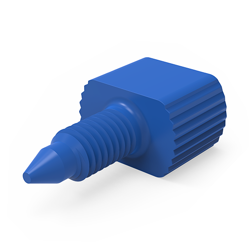 Custom Logo Nylon Column Endstopper Plugs - 10-32