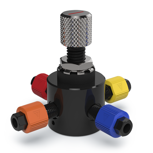 Micro Valves for LC and GC - 180º Flowpath, 4 Port