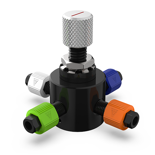 Micro Valves for LC and GC with 90º Flowpath