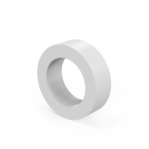 Polypropylene Flanged Ring Washer - 1/8&#39;&#39;