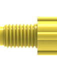 Polypropylene Color-Coded Fingertight Nuts for Flanged 1/4-28 Connections (For 1/16" Tubing OD)