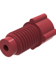 Polypropylene Color-Coded Fingertight Nuts for Flanged 1/4-28 Connections (For 1/16" Tubing OD)