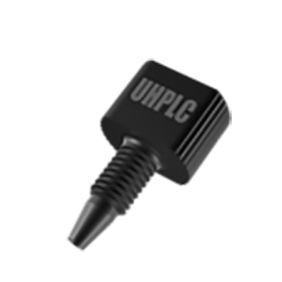 One-piece Fingertight PEEK UHPLC Fitting 10-32