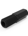 PPS Hex-Head Nuts - Flangeless or Flanged 1/4-28 Connections ferrule 1/16'', 1/4''-28