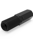 PPS Hex-Head Nuts - Flangeless or Flanged 1/4-28 Connections ferrule 1/16'', 1/4''-28